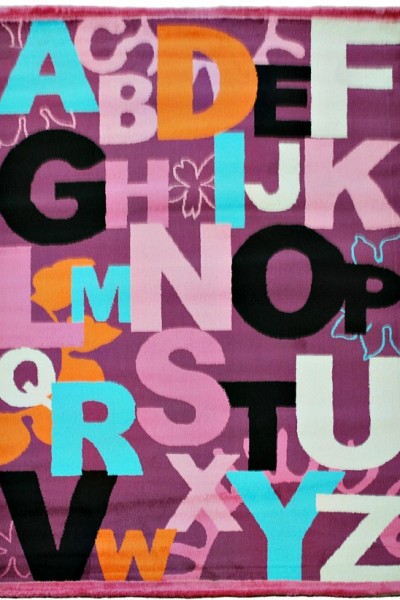Modern Antique 548 Letters Violet